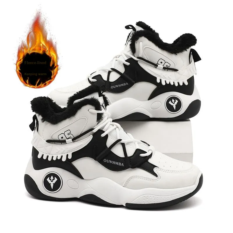 OUWENHEIMANBA Cushioning Coverage Rebound Height Increase Abrasion Resistant Breathable High Top Basketball Shoes Men's-16