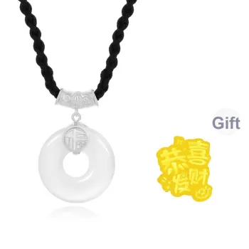 MOLADY Chalcedony [Selected Natural High Quality]Jadeite Necklace For Women's Women's