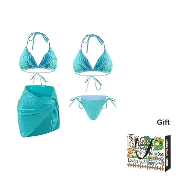 Dippanis Swimsuit Sets Women's Mint Green Box