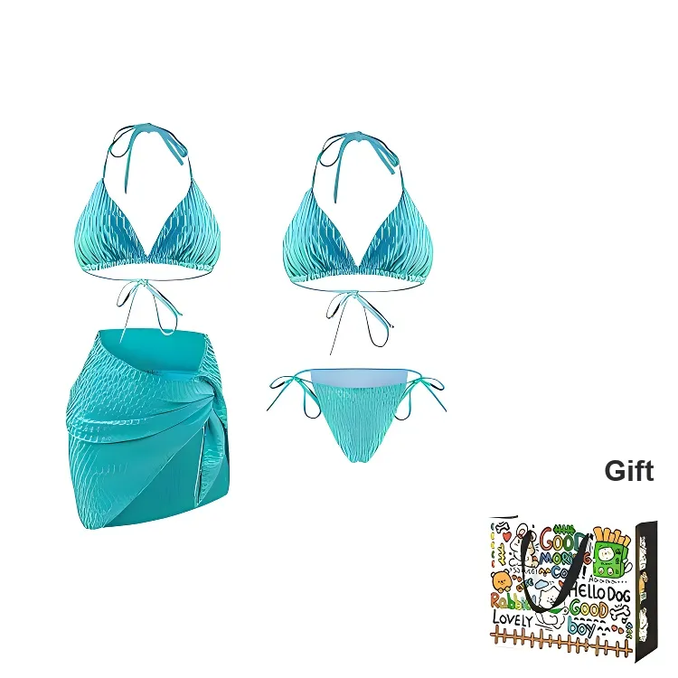Dippanis Swimsuit Sets Women's Mint Green Box-0