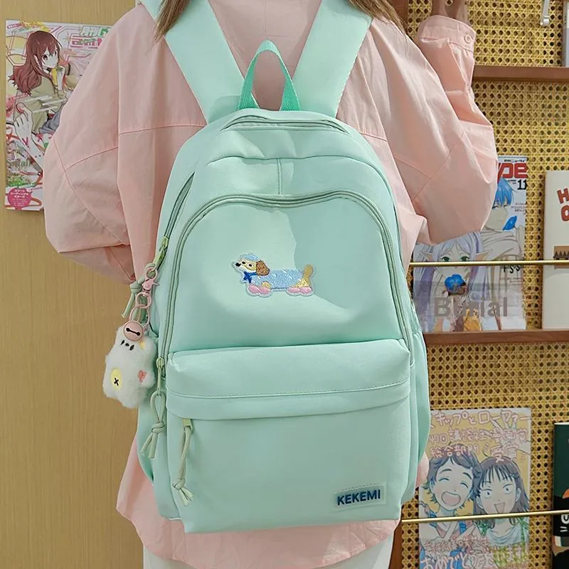 Moonshine Polyester Backpack Unisex Multicolor-14