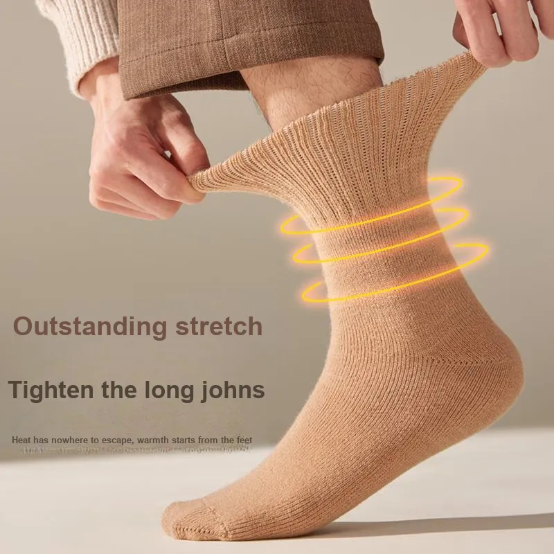 MIIOW Mid Calf Socks Men's Combo Set-2