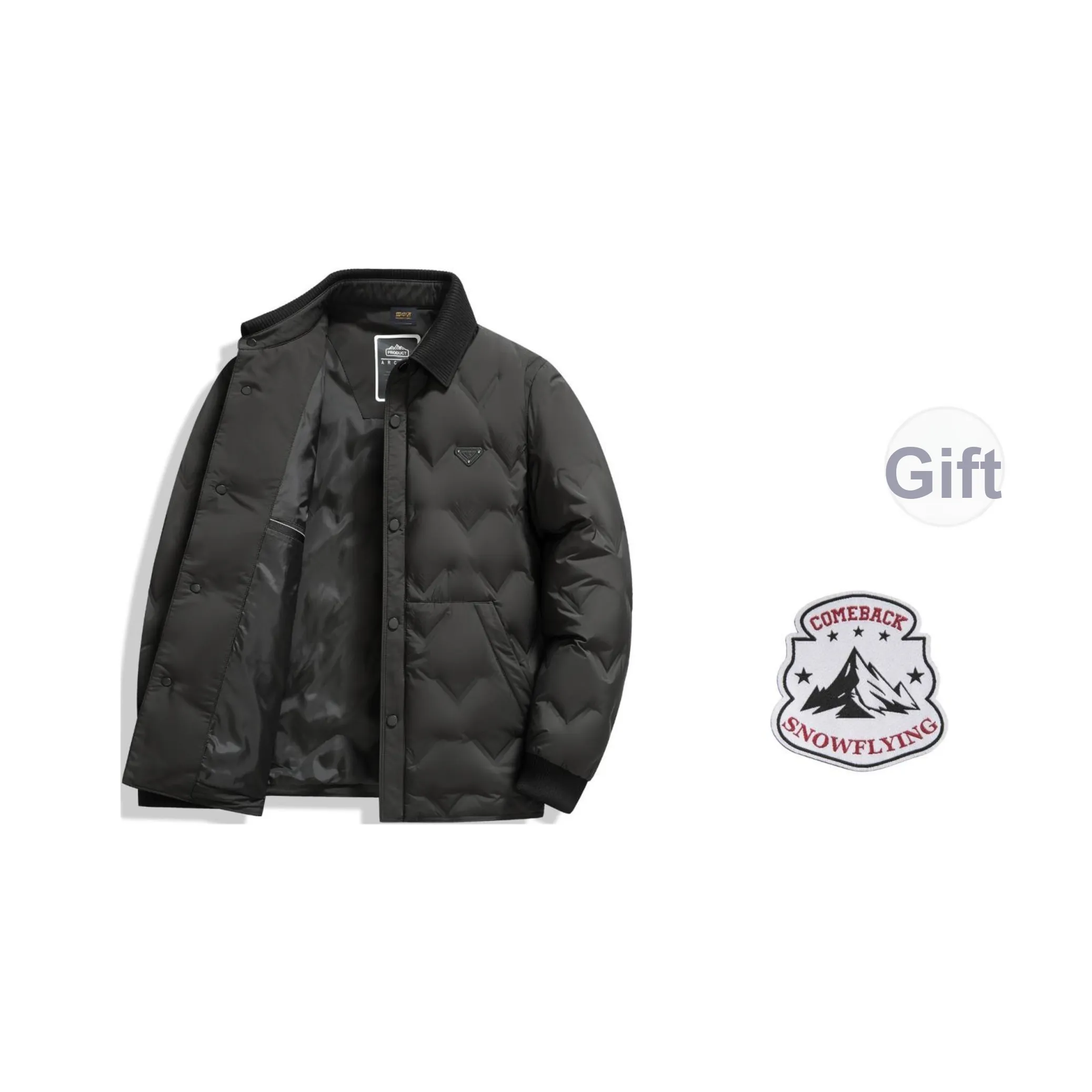 SNOW FLYING Унисекс Пуховики