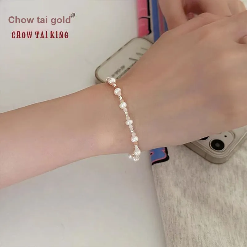 CHOW TAI KING Pearl Bracelets Women's-1