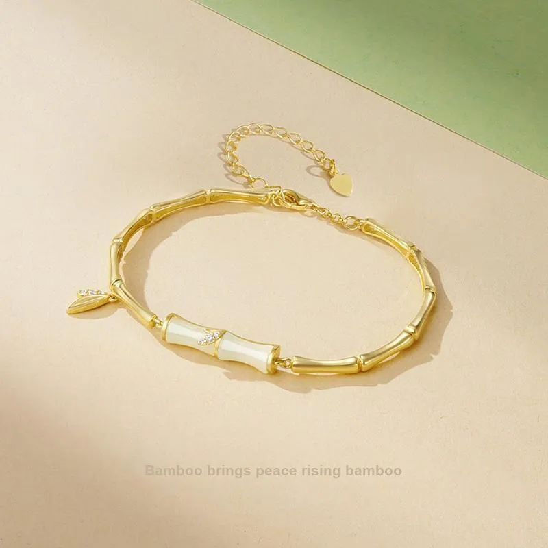 CHOW TAI SENG Bracelets Pale Greenish White Jade Women's-2