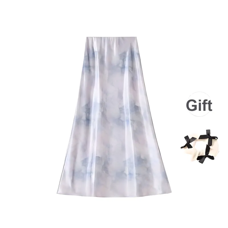 TURN UP Casual Long Skirt Women's-1