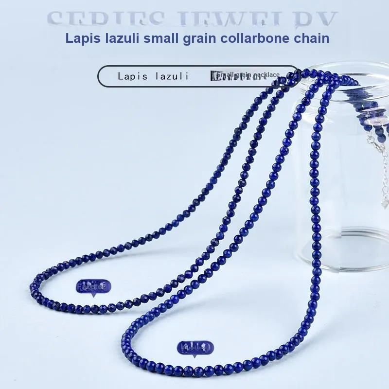 Lingfei Lapis Lazuli Necklaces Unisex-2