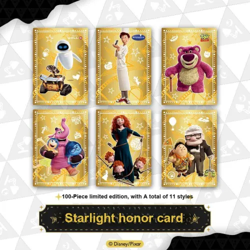CARD.FUN X Disney Toy Story Персонажи Pixar 37-я годовщина OSCAR Коллекционная карта IP Аниме Карточки 1 коробка Пачка