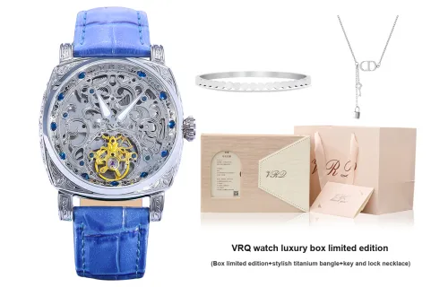 VRQ Faith Series Automatic Mechanical Movement Watch Women's Watch Cut Out Dial VRQ BM3