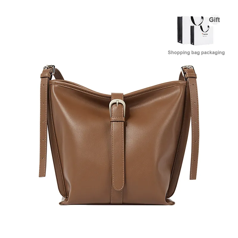 TUCANO PU Crossbody Bag, Shoulder Bag Women's Caramel Brown-0