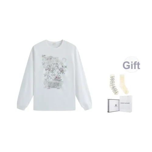 Charlie Luciano Белая коробка + Носки Унисекс T-рубашки