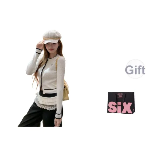 CTRTRC Белый Женский Трикотаж