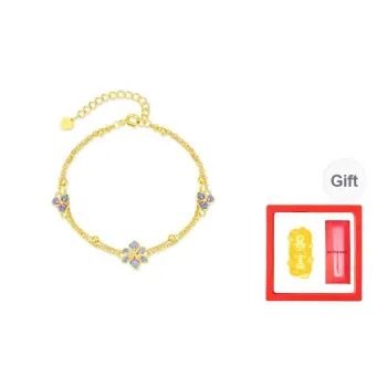 Chongqing Gold Store S925 Silver Bracelets Women's