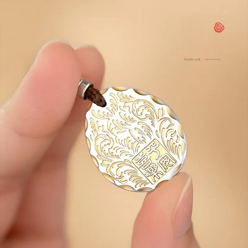 NSAOT 999 Fine Silver Pendants Unisex-1