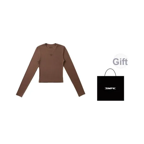 SMFK CROP TOP Женские Mustang Коричневый