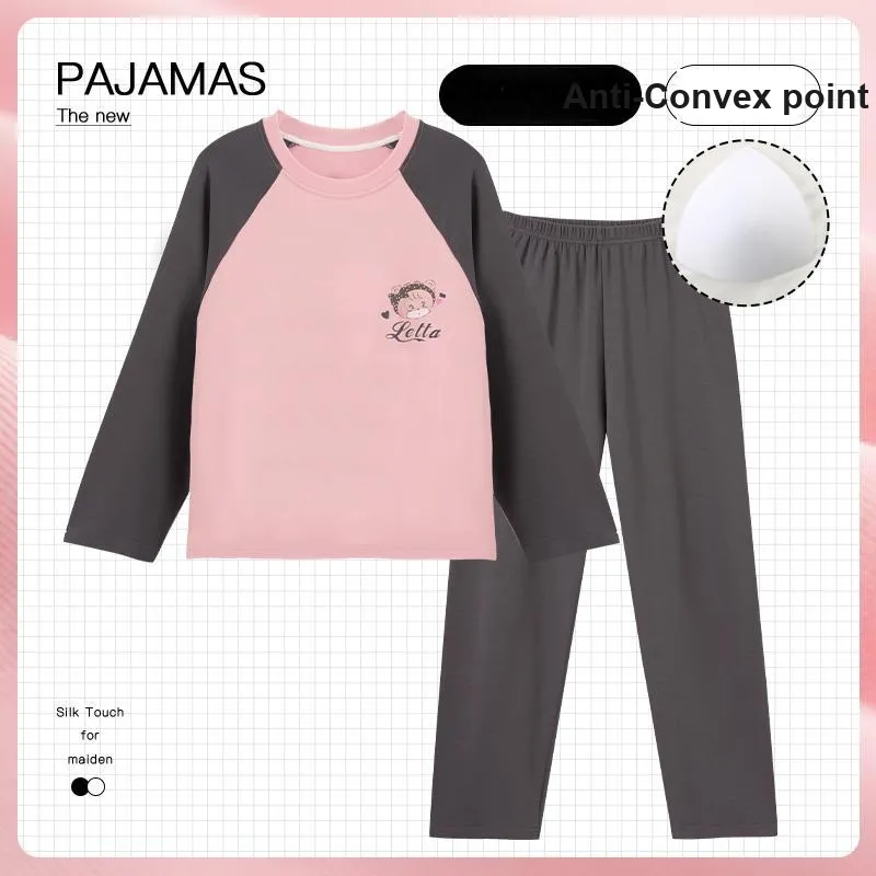 OUSHIBO Pajama Set Women's Black-1