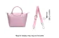 [Pink]45.5-65cm Adjustable Strap (Perforated Set)