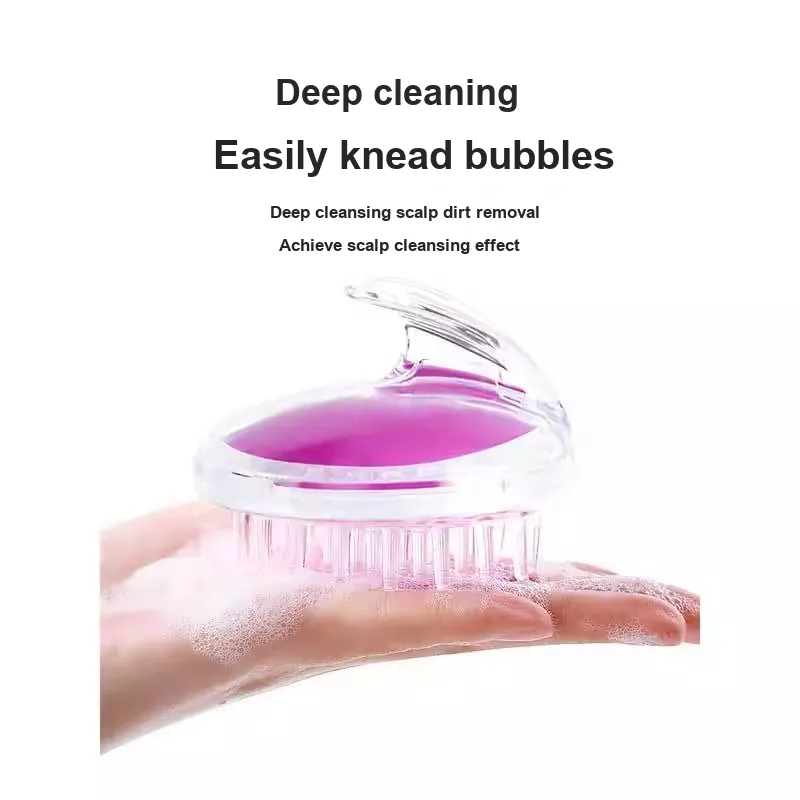 ZHENZI Shampoo Massage Comb Head Cleaning Brushes-2