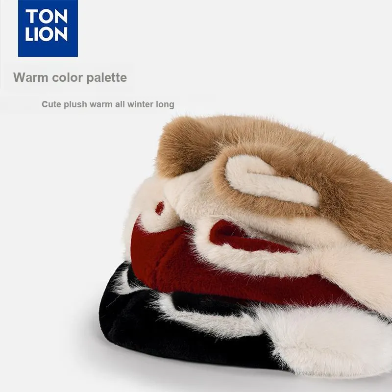 Tonlion Polyester Hoods & Plush Hats Unisex-3
