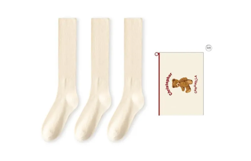 Caramella Knee High Socks Women's Gift Box Combination-6