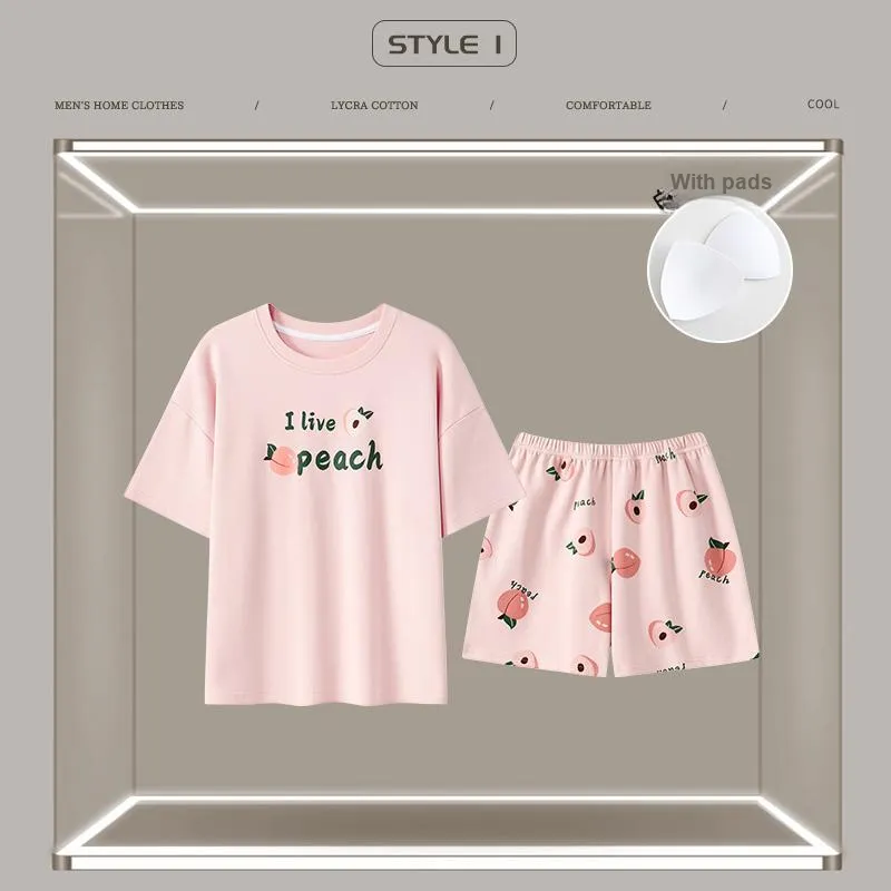 The Story Of The Flower Season Pajama Set Women's Lotus Color-1