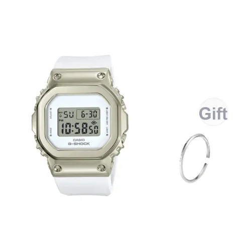 CASIO Кварцевый механизм Часы Женские Белый циферблат