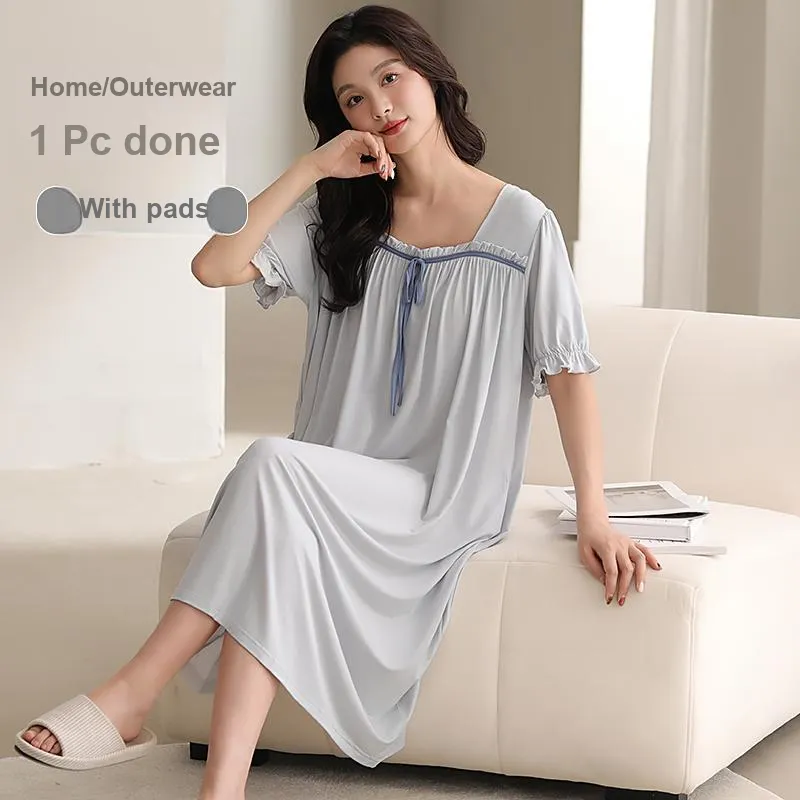 Good fortune Women's Nightgowns-3
