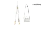Glacier White Pen Holder Bag Strap