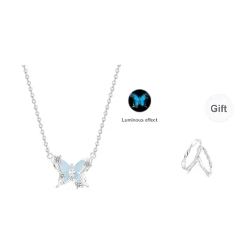 Tkb Free Couple Rings Necklaces Women's