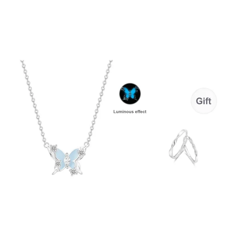 Tkb Free Couple Rings Necklaces Women's-0