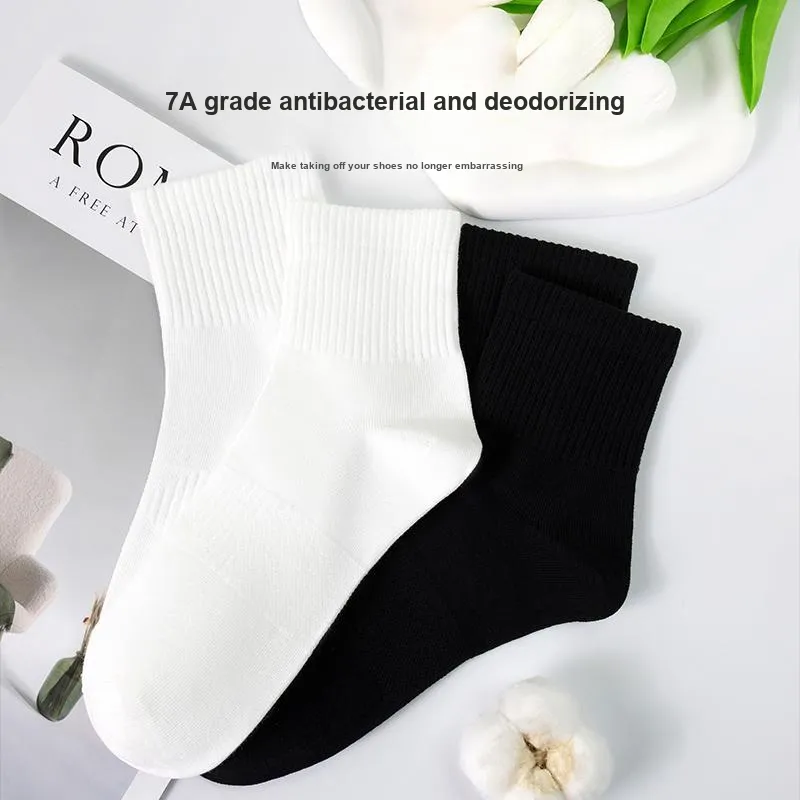 FENTENG Mid-Calf Socks Men's Box 5-Pack-3