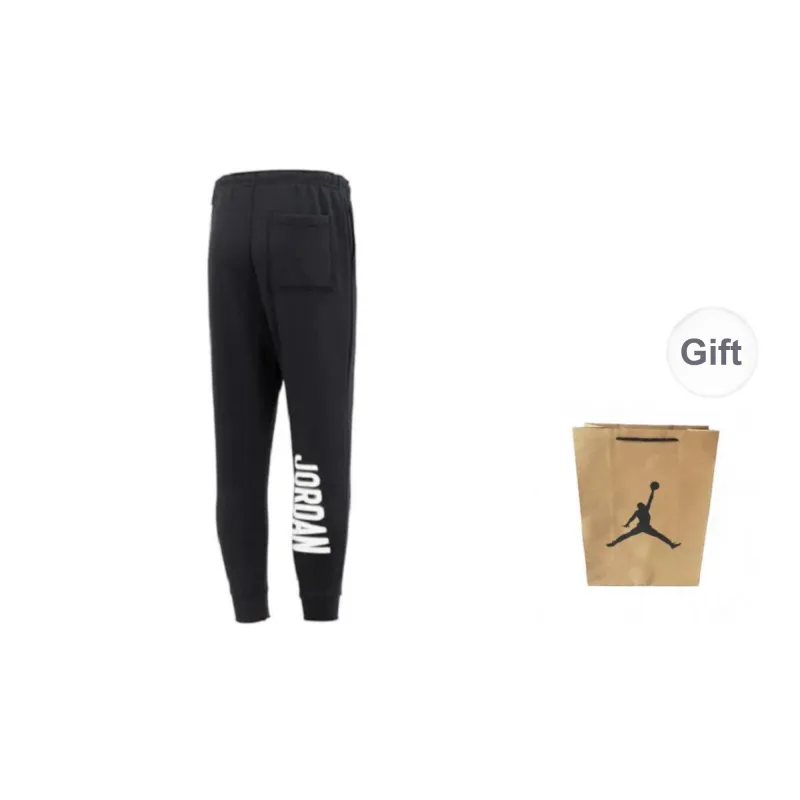 Jordan Casual Pants Unisex Black-1
