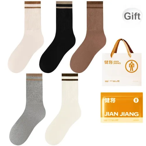 Master Mid Calf Socks Women's Shopping Bag 5 Pack