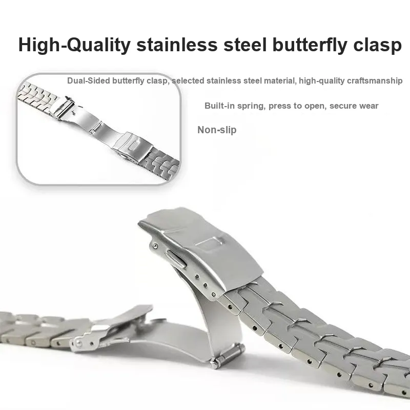PULAISI Apple Compatibility Watch Band Titanium Material-2