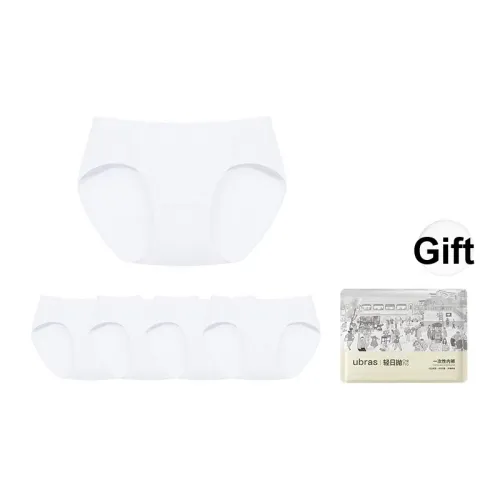 Ubras Comfortable Underwear Series Disposable Underwear Women's 5 Pack