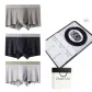 [9053 Genuine Leather Belt]Seamless Modal[Dusty Gray+Ink Black+Light Gray]3-Pack Underpants Gift Box Set