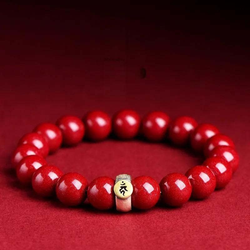 YANFEI Cinnabar Bracelets Women's-16