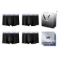Box+Shopping Bag 4 Pack (Black+Black+Black+Black)