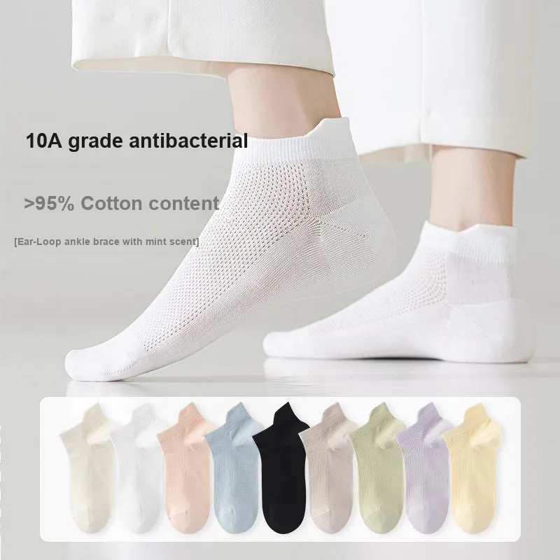 H YXIANG Ankle Socks Women's 5 Pack-5