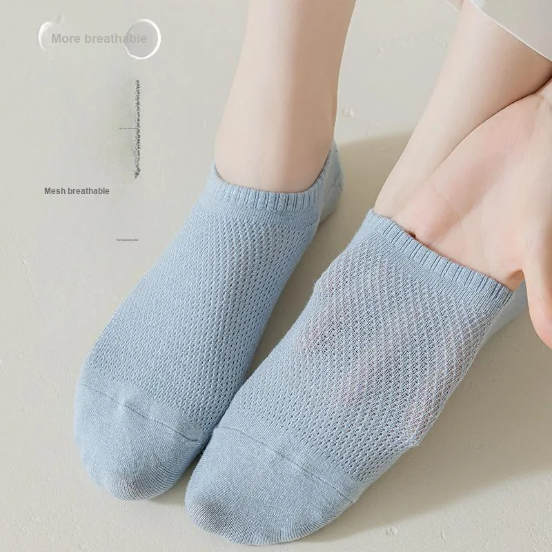 Top Melon No Show Socks Women's 5 Pack-22