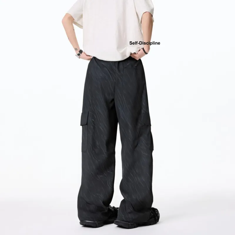 Qnxeey Cargo Pants Unisex-4