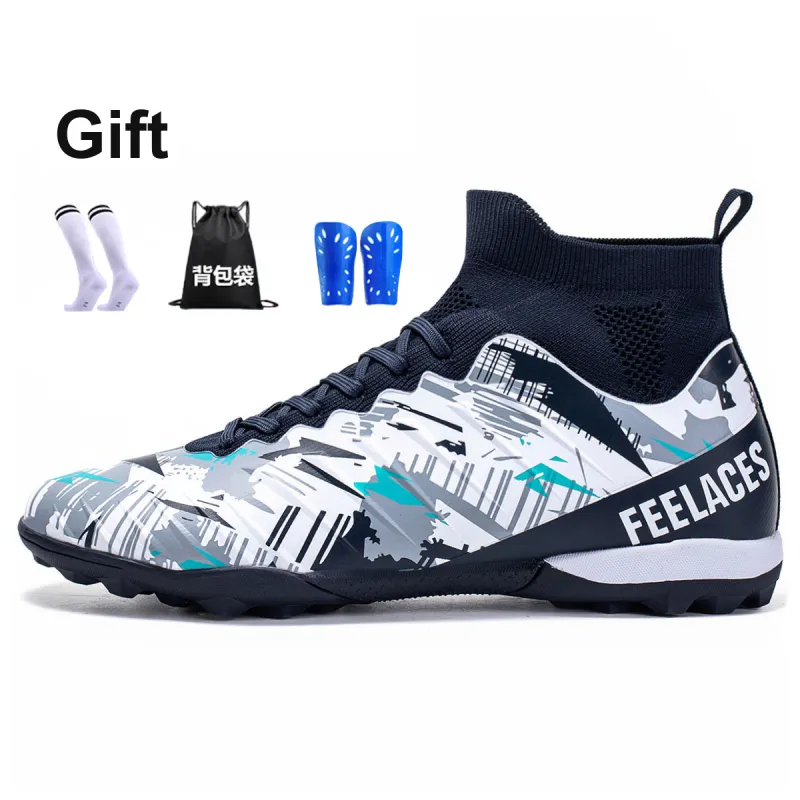 FEELACES Soccer Shoes Unisex Ice Sharp White, Pink Climb 1.0-6