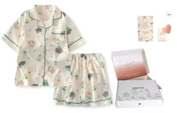 WANANNI Pajama Set Women's Apricot