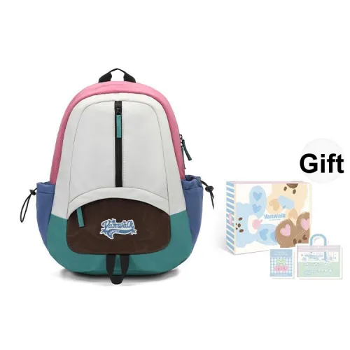 VANWALK Polyester Laptop Backpack Medium Size Unisex Multicolor