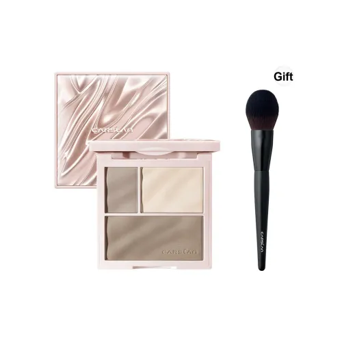 Carslan Highlighter Trio Уход за телом Пластина Матовый Осветляющий Тени для лица и Тени для носа