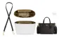 Black Crossbody Adjustable 90-120cm+DuPont Paper Liner