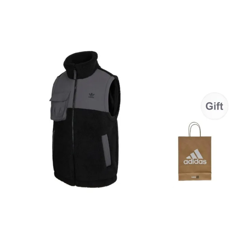Adidas Vest Men's Grey-Black Multicolor+Gift Bag-0