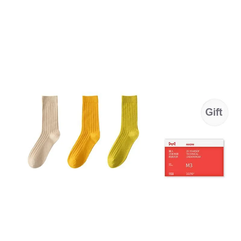 MIIOW Trend Party Series Mid Calf Socks Women's Combo Set-20