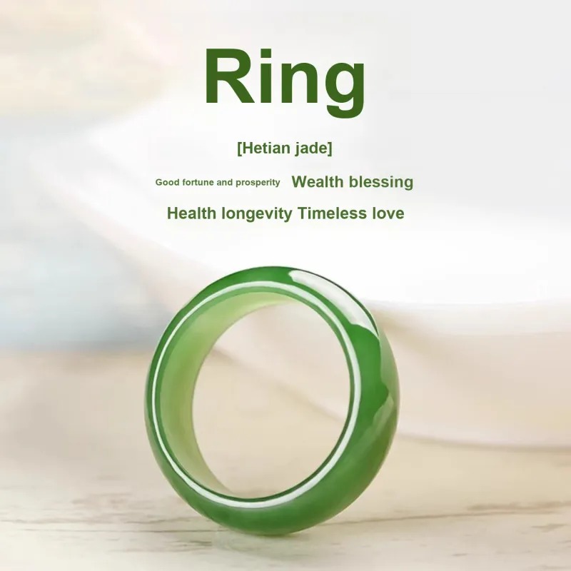 Moon Jewelry Rings Jasper Unisex-1
