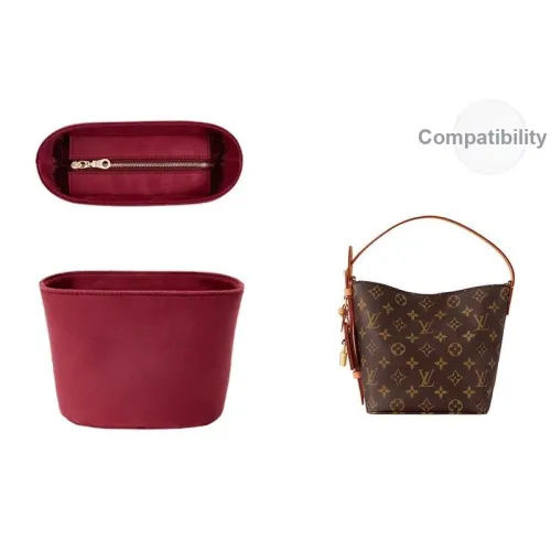 Luxury Care Artisan Workshop Оригинальный Fleece Сумка Вкладыш Женские Бордовый